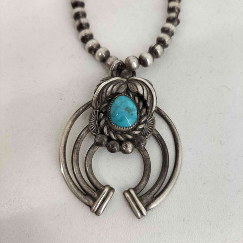 ナバホ NAVAJO NAJA ナジャ ターコイズ ペンダント ナバホパール ネックレス メンズ